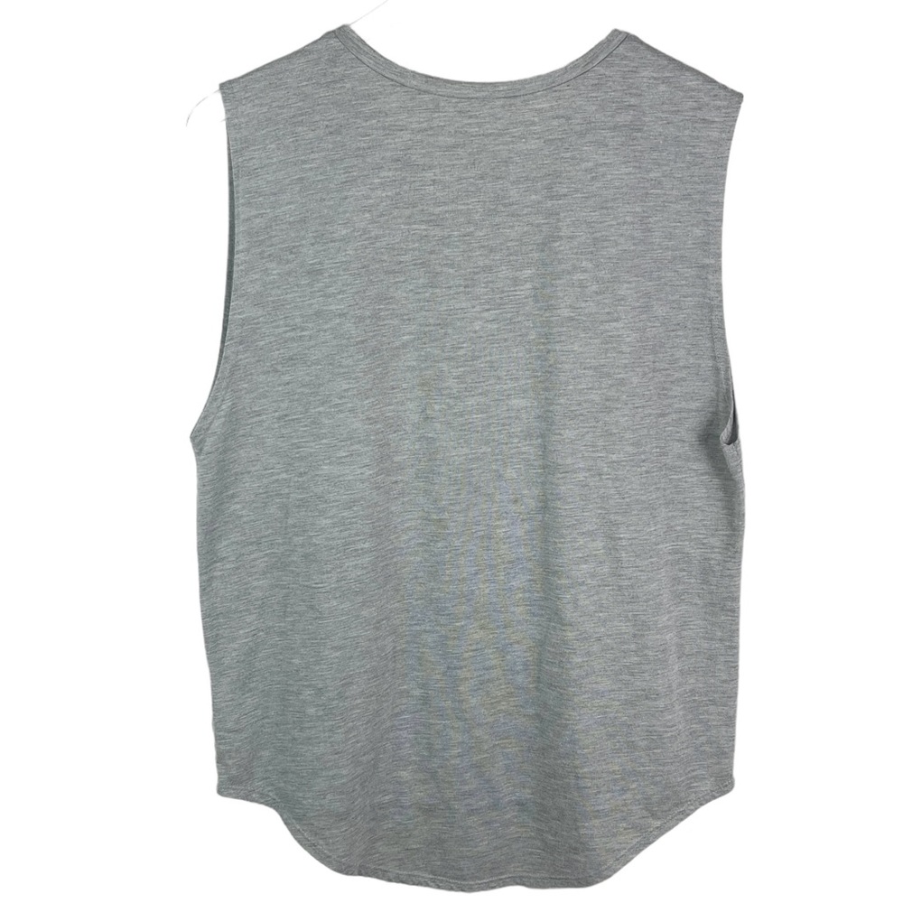 Marilyn Monroe Women's XL Graphic Tank Top Gray Grunge Sleeveless Portrait Retro - Picture 3 of 5